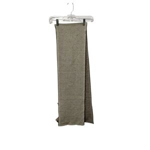 Faribault Dot Heathernatural W/Silver 10x72 Scarf W/Leno Edge